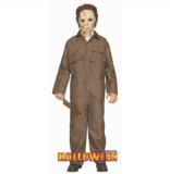 Official Deluxe Michael Myers Halloween Deluxe Fancy Dress Costume, Child