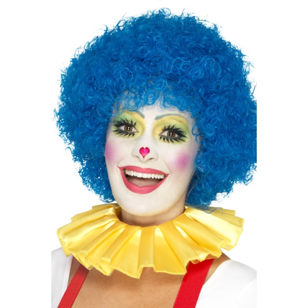 Yellow Clown Neck Ruffle | Yvonne's Fancy Dress