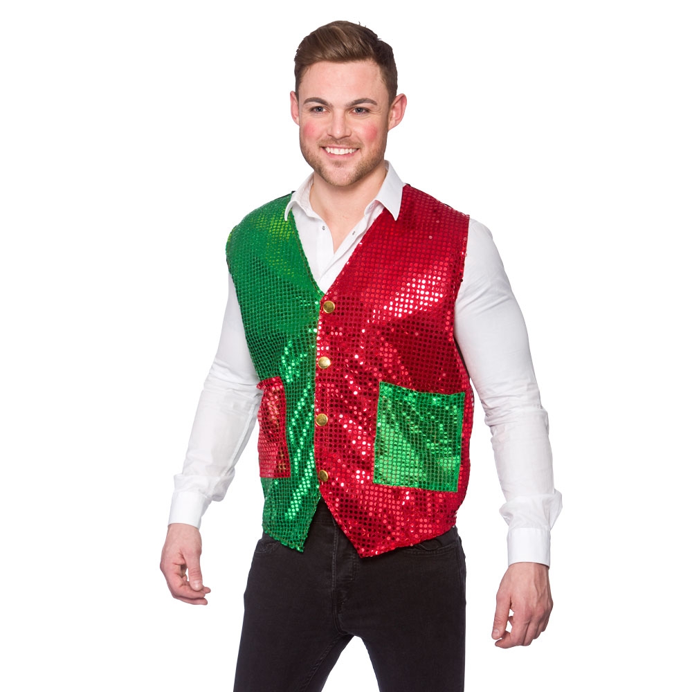 Elf Sequin Waistcoat | Yvonne's Fancy Dress